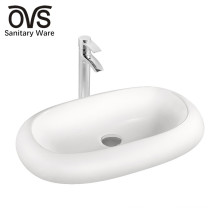 ceramic wash basin oval shape